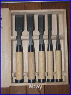 Masashige Hiramachi Oire Nomi Japanese Bench Chisels Miyawaki Masataka Unused