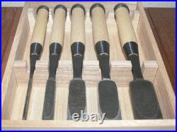 Masashige Hiramachi Oire Nomi Japanese Bench Chisels Miyawaki Masataka Unused
