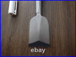 Meiho Oire Nomi Japanese Dovetail Shinogi Bench Chisel 4Hollows Ura 36mm Used