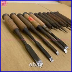 Meuchi Kiri chisel Oire Tataki Nomi Lot of 12 Carpenter tools Japanese quality #