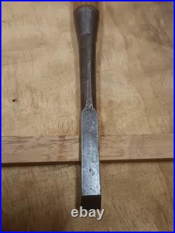 Mi Hidari Shigehiro Oire Nomi Japanese Bench chisels 9mm / 235mm Used