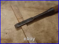 Mi Hidari Shigehiro Oire Nomi Japanese Bench chisels 9mm / 235mm Used