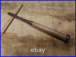 Mi Hidari Shigehiro Oire Nomi Japanese Bench chisels 9mm / 235mm Used