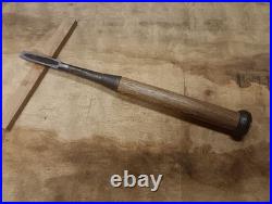 Mi Hidari Shigehiro Oire Nomi Japanese Bench chisels 9mm / 235mm Used