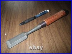 Mi Hidari Shigehiro Oire Nomi Japanese Bench chisels Unused 24mm / 210mm