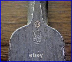 Mi Hirochika Oire Nomi Japanese Bench chisels Kadouchi Right angle 24mm Unused