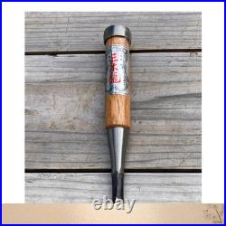 MikiRyu Oire Nomi 21mm Japanese Hand-Forged Chisel Banshu Miki Japan Unused