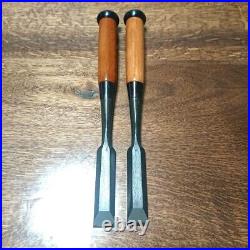 Mitsuyoshi Oire Nomi Japanese Bench Chisels 24mm Set of 2 New