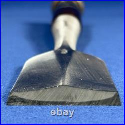 Nagayuki Japanese Dovetail Bench Chisels / Oire Nomi Set of 10 Polished Used