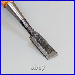 Nezumi 21.0 mm Chisel Japanese Woodworking Carpentry Blade White Paper Oire Nomi