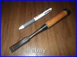 Nijihiro 18.0 mm Chisel Japanese Woodworking Carpentry Tools Oire Nomi Vintage