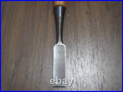 Nijihiro 18.0 mm Chisel Japanese Woodworking Carpentry Tools Oire Nomi Vintage