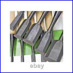 Nishiki Kiyomi Japanese Bench Chisels Oire Nomi Set of 10 White Steel #2 New