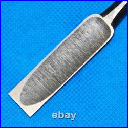 Nishiki Kiyomi Oire Nomi Japanese Bench Chisel 15mm White Steel #2 Black Finish
