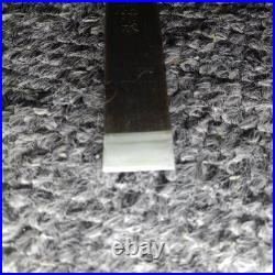 Nishiki Kiyomi Oire Nomi Japanese Bench Chisels 2Hollows Ura 15mm Ebony Used