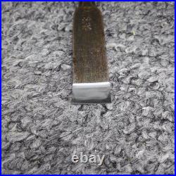 Nishiki Kiyomi Oire Nomi Japanese Bench Chisels 2Hollows Ura 15mm Ebony Used