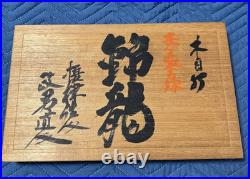 Nishikiryu Oire Nomi Set of 10 Japanese Bench Chisels Wood Grain Design with Box