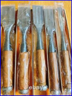 Nomi Chisel Old Retro Oire Tools Set of 5 Tasai F/S From Japan