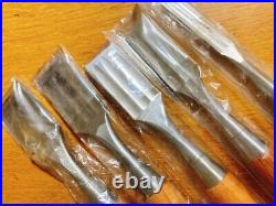 Nomi Chisel Old Retro Oire Tools Set of 5 Tasai F/S From Japan