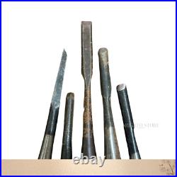 Nomi Japanese Bench Chisel, set of 9, Carpenter Tool /for woodworking Used