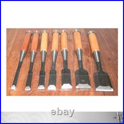 Nomikatsu Japanese Chisel Set 7pcs Oire Nomi Hand Forged Carpenter Tool Unused Nomikatsu Japanese Chisel Set 7pcs Oire Nomi Hand Forged Carpenter Tool Unused