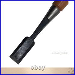 Nomikatsu Oire Nomi Bench Chisel 24mm / 225mm Red Oak Handle Unused Japan