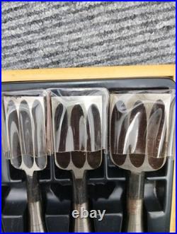 Nomikatsu Oire Nomi Japanese Bench Chisel Mulch Hollows Ura Set of 10 Used