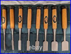 Oire Nomi Japanese Bench Chisel Set Of 8