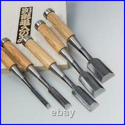 Oire Nomi Shirokami#2 Professional Tool Japanese Carpenter Set 5 Chisel Tracking