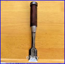 Osahiro Japanese Bench Chisel Oire Nomi Chamfer Mentori 24mm / 190mm Used