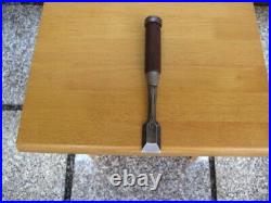 Osahiro Japanese Bench Chisel Oire Nomi Chamfer Mentori 24mm / 190mm Used