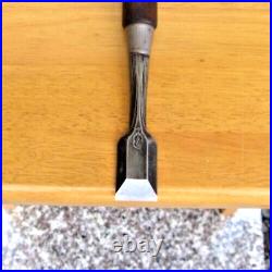 Osahiro Japanese Bench Chisel Oire Nomi Chamfer Mentori 24mm / 190mm Used