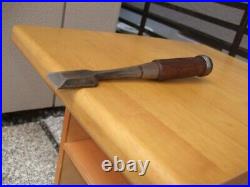 Osahiro Japanese Bench Chisel Oire Nomi Chamfer Mentori 24mm / 190mm Used