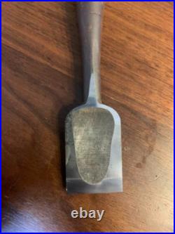 Osahiro Japanese Bench Chisel Oire Nomi Kadouchi Right angle 30mm Used Osahiro Japanese Bench Chisel Oire Nomi Kadouchi Right angle 30mm Used