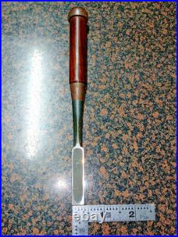 Osahiro Tanaka Ichiro Japanese Bench Chisel Oire Nomi 12mm Used