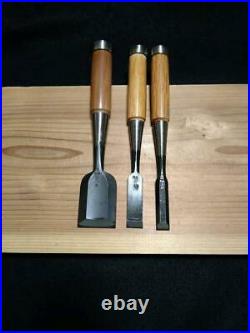 Ouchi Chisels Takashiba Japanese Professional Miyanaga 42mm 18mm 15mm Oire Nomi