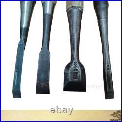 Ouchi Nomi Japanese Chisel-Hand-Forged Carpenter's Tool, set of 5 / Used Ouchi Nomi Japanese Chisel-Hand-Forged Carpenter's Tool, set of 5 / Used