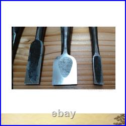 Ouchi Nomi Japanese Chisel-Hand-Forged Carpenter's Tool, set of 5 / Used Ouchi Nomi Japanese Chisel-Hand-Forged Carpenter's Tool, set of 5 / Used