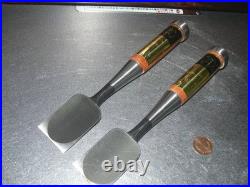 Ouchi Oire Nomi Japanese Bench Chisels 42mm Set of 2 Unused