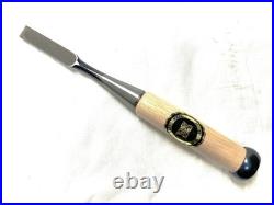 Ouchi Oire Nomi Japanese Bench Chisels White Oak 12mm Used