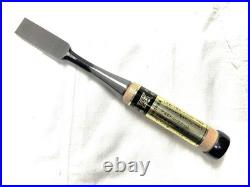 Ouchi Oire Nomi Japanese Bench Chisels White Oak 18mm Used