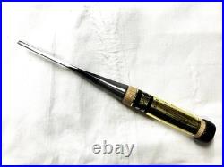 Ouchi Oire Nomi Japanese Bench Chisels White Oak 3mm Used Ouchi Oire Nomi Japanese Bench Chisels White Oak 3mm Used