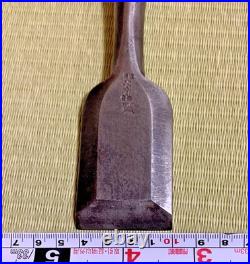 Ouchi Tataki Nomi Japanese Timber Chisels White Oak 42mm / 275mm Unused