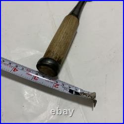 Ouchi Tataki Nomi Japanese Timber Chisels White Oak 42mm / 275mm Unused