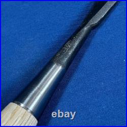 Seigen Bachi Nomi Japanese Bench Chisel White Steel #1 White Oak 21mm / 230mm