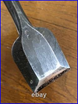 Set of 3 Japanese Oire Nomi Bench Chisels 42mm 24mm 15mm Carpenter Tools Used