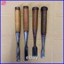 Set of 6 Japanese chisel Oire Tataki Nomi Carpenter tool used by craftsmen #6478
