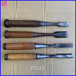 Set of 6 Japanese chisel Oire Tataki Nomi Carpenter tool used by craftsmen #6478