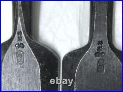 Shiba Japanese Chisel Nomi Oire Set of 2 Carpentry Tool 4Sun Unused withWear