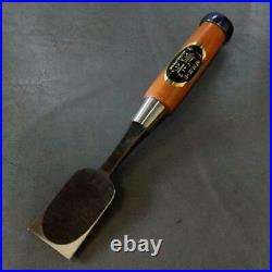 Shigemitsu 36 mm Japanese Vintage Woodworking Carpentry Tool Chisel Oire Nomi